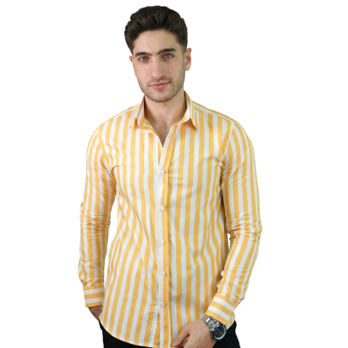 قميص رجالي مقلم