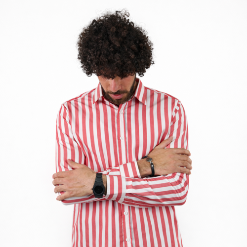 قميص رجالي مقلم