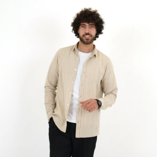 قميص رجالي كم