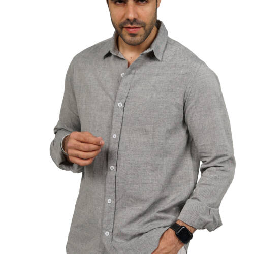 قميص رجالي سادة - (X-Large)