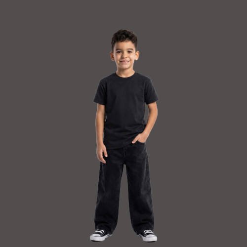 Kids' Cotton Lycra Oversized T-Shirt