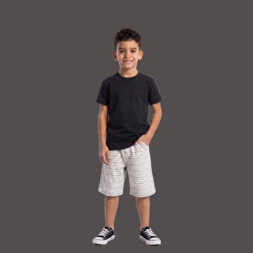 Kids' Cotton Shorts with Pocket
