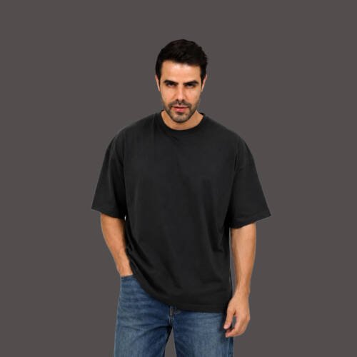 Men’s Oversized Cotton Stretch T-Shirt
