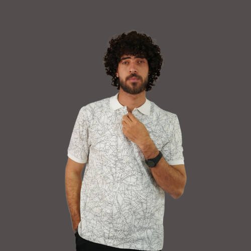 Men’s Printed Polo Shirt