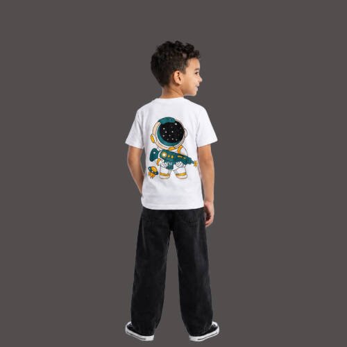 Printed basic t-shirt